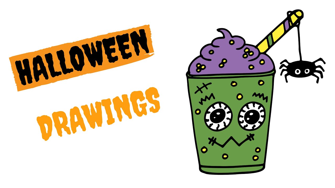 HOW TO DRAW A SPOOKY DRINK HALLOWEEN DRAWINGS EASY DRAWINGS YouTube how-to-draw-a-spooky-drink-halloween-drawings-easy-drawings-youtube