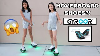 HOVERBOARD SHOES?! UNBOXING| OF THE NEW GYROSHOES!!! - YouTube