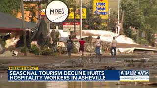 Seasonal tourism decline hurts hospitality workers in Asheville