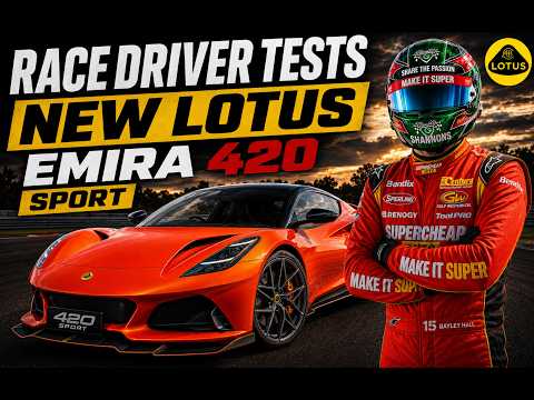Is the Lotus Emira 420 Sport the Ultimate Road-Legal Race Car? Tested by an ACTUAL pro driver...