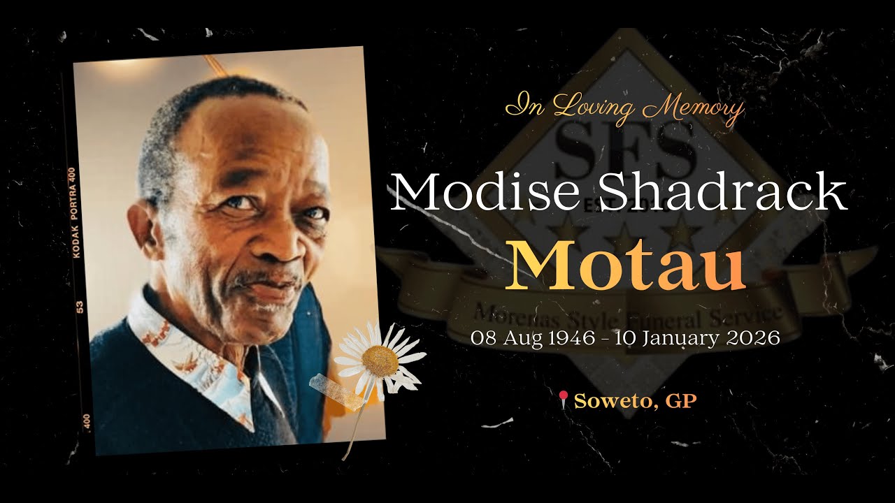 Modise Shadrack Motau Funeral Service