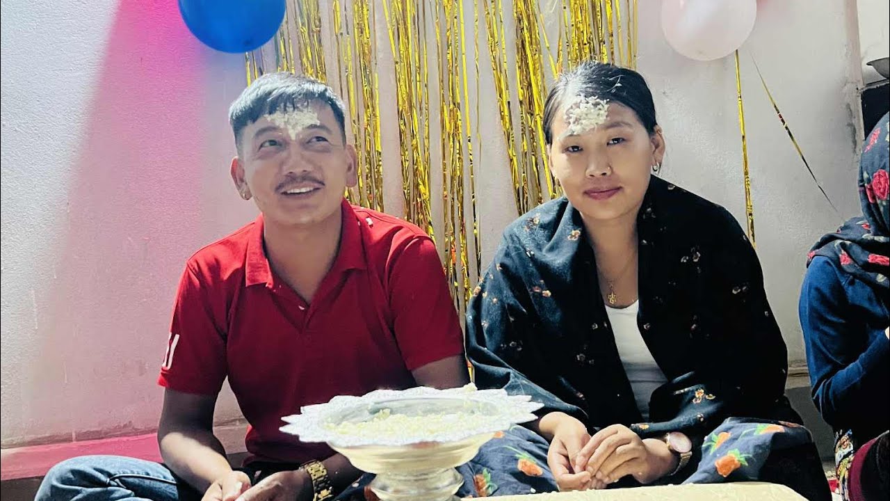 Panche bajaka sath dulahi vitraieyo 🌸 baibahik jibanko subhakamana naya jodilai ♥️♥️ #Hilekharka