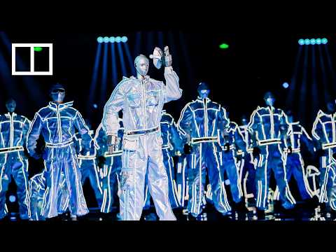 Full-size humanoid robots danced gracefully with human partners