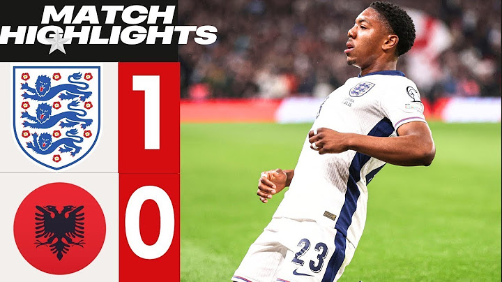 Myles Lewis-Skelly Goal | England vs Albania 1-0 Highlights | European Qualifiers 2026