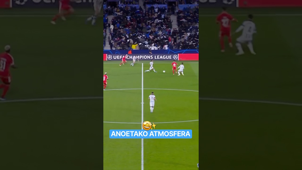 ✨ Champions League. Anoeta. #RealSociedad #futbol