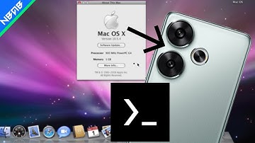 Emulate Mac OS X Leopard on Android phones with Termux