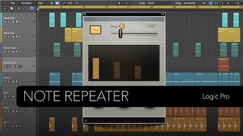Logic Pro: Note Repeater