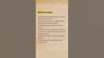 7 Dark Psychology Facts That Expose Human Behavior