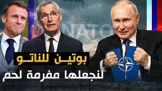 الناتو يحشد قواته و يباغت روسيا  .. وفرنسا تعلن استسلامها لبوتين .. وليبيا تمسح من الخارطة .
