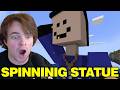 Tubbo Reacts To CRAZY Duncan's Quackity Statue UPGRADE! QSMP