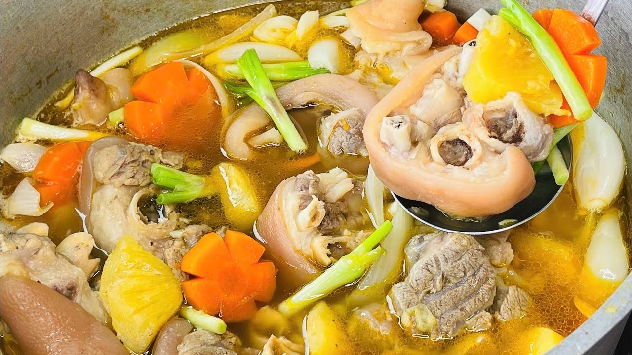 Giò heo mà nấu kiểu này ngon lắm luôn ăn mãi không ngán