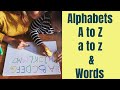Learn English Alphabet A to Z with Words  | Improve Your Vocabulary
