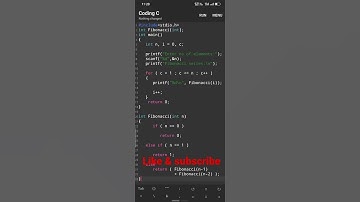 program to Fibonacci series using recursion|#shorts #cprogramming #coding