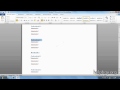Jak zrobić automatyczny spis treści w MS Office Word 2007