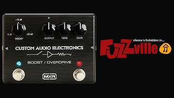 MXR Custom Audio Electronics Boost/Overdrive MC402