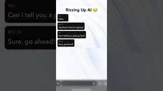 Rizzing Up Ai 😏 #Short #Viral #Rizz