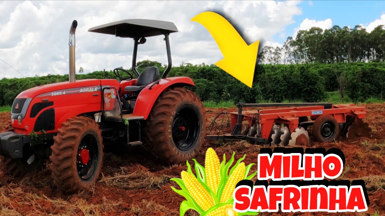 PREPARO DE SOLO PARA O MILHO SAFRINHA! 🚜🌽