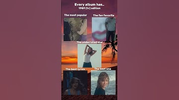 Every album has..1989 edition // #taylorswift #1989 #taylorsversion #shorts #fyp #invisibleswiftie