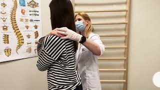 Kaip vyksta fizinės medicinos ir reabilitacijos gydytojo konsultacija Hila centre.
