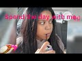VLOG! FOOD|MUKBANG|STORYTIME|EYEBROWS 💜