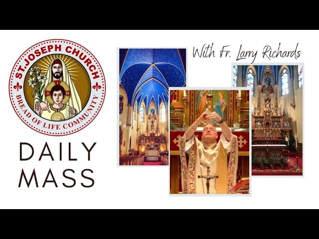 Daily Mass Video - Monday, May 13, 2024 class=