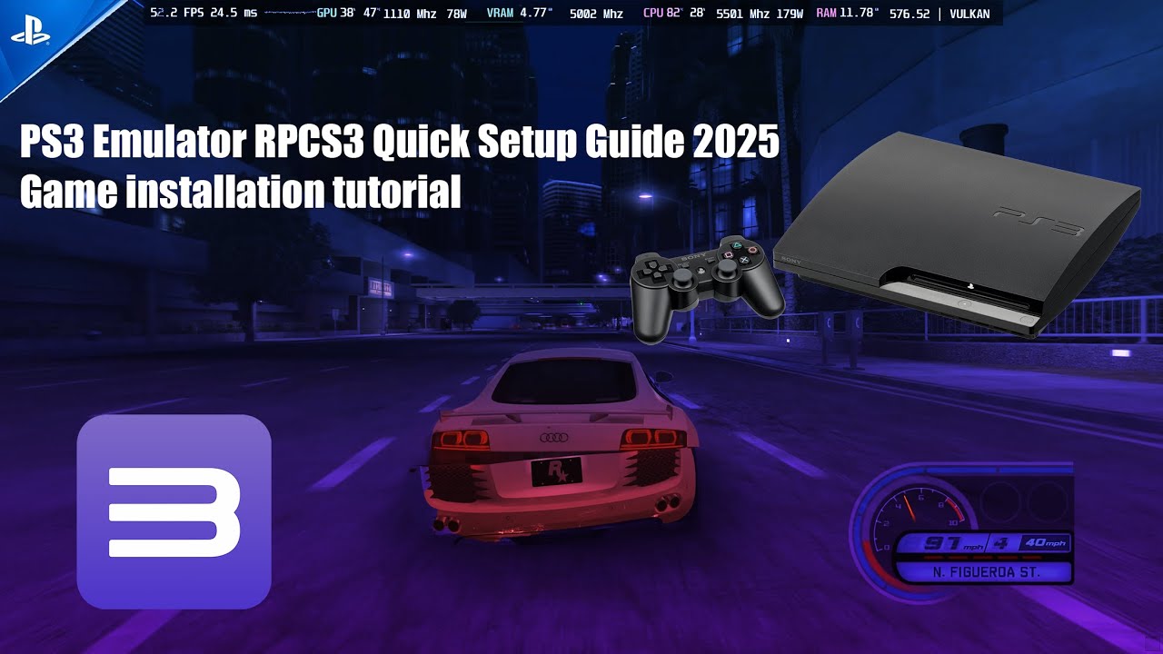 How to install PS3 Emulator RPCS3 Quick Setup Guide 2025 Game ...