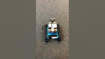 We built a Makeblock tank robot