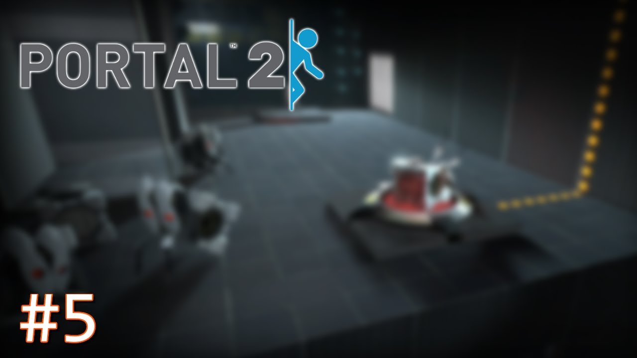 Portal 2 #5 - He's gone mad! | Abso plays