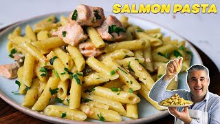 How to Make SALMON PASTA Like an Italian