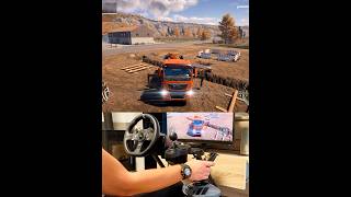 Construction Simulator MAN Palfinger Crane Thrustmaster Farmstick Logitech Steering Wheel #dkgc screenshot 1
