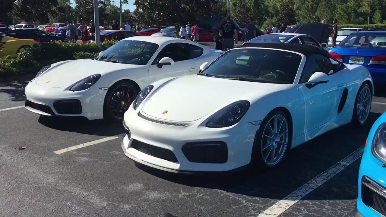 Cayman GT4 in Miami Blue YouTube