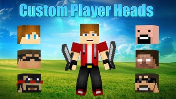 Minecraft How To Get Custom Player Heads (No Mods 1.6+)