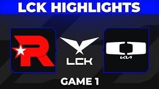 Kt Vs Dk Higlights Game 1 Lck 2026 Kt Rolster Vs Dplus Kia