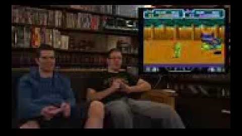 James & Mike Play  Turtles in Time SNES) (Mobile)