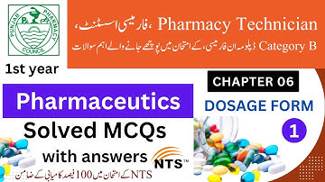 Pharmaceutics Dosage Form Mcq | Multiple Choice Questions on Pharmaceutical Dosage form