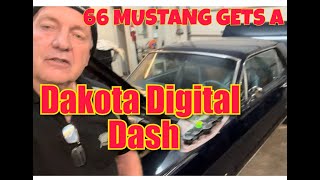 66 Mustang gets a Dakota Digital Dash