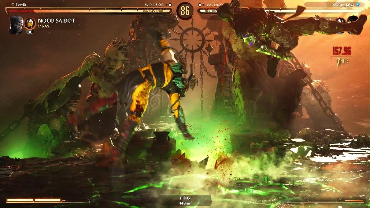 Mortal Kombat 1: Takeda vs Noob Saibot Fight