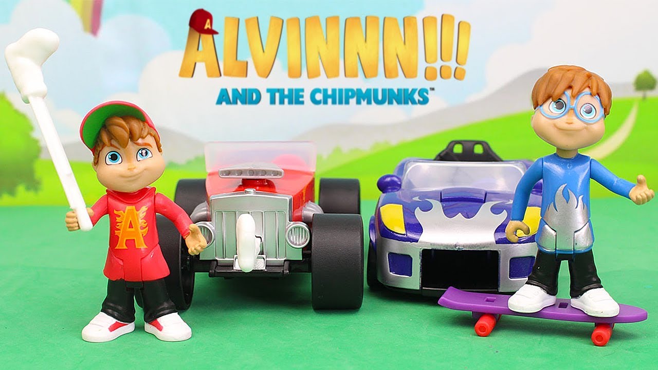 alvin and the chipmunks giocattoli