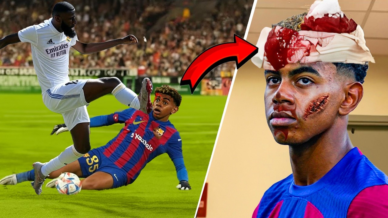 Crazy Football Injuries #1 | Football “SCARIEST” Moments - YouTube