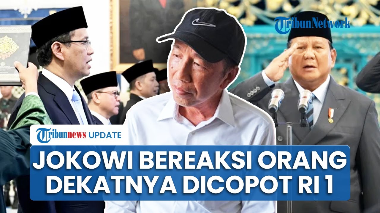 Jokowi Irit Bicara soal Reshuffle Kabinet hingga 'Orang-orang Dekatnya' Dicopot Prabowo