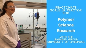 Scale up reactor for polymer science research