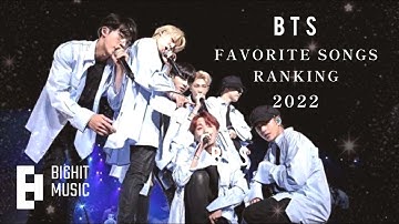 BTS【RANKING 2022】20位～11位 ARMYが選んだ神曲メドレー《感動》MV PLAYLIST