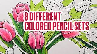 Colored Pencil Test in Creative Haven Coloring Book | Faber-Castell, Woomer, Crayola, Arrtx & More