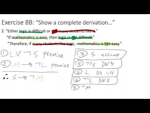Symbolic Logic III: