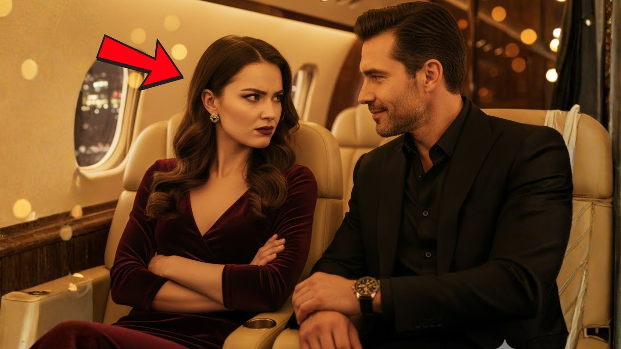 She Was FORCED to Share the Billionaire’s PRIVATE JET — 5 Years Later, 3 Kids and a Family…