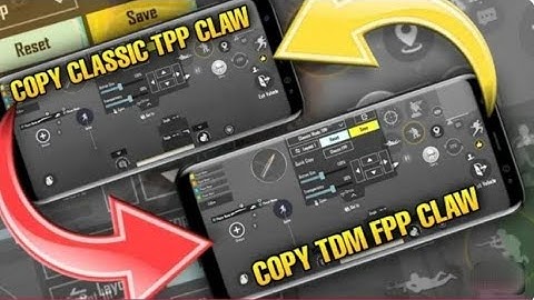 How to copy TDM or Arena Layout in Classic Bgmi | Copy Classic Mode Settings to TDM | Easy Tutorial