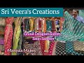 Satin Sarees, New Grand Designer Sarees, Bridal Sarees, Heavy work Sarees | Sri Veera's creations
