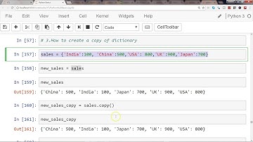 Python Dictionary Tutorial 17 | Python Dictionary Copy Function to create a duplicate dictionary
