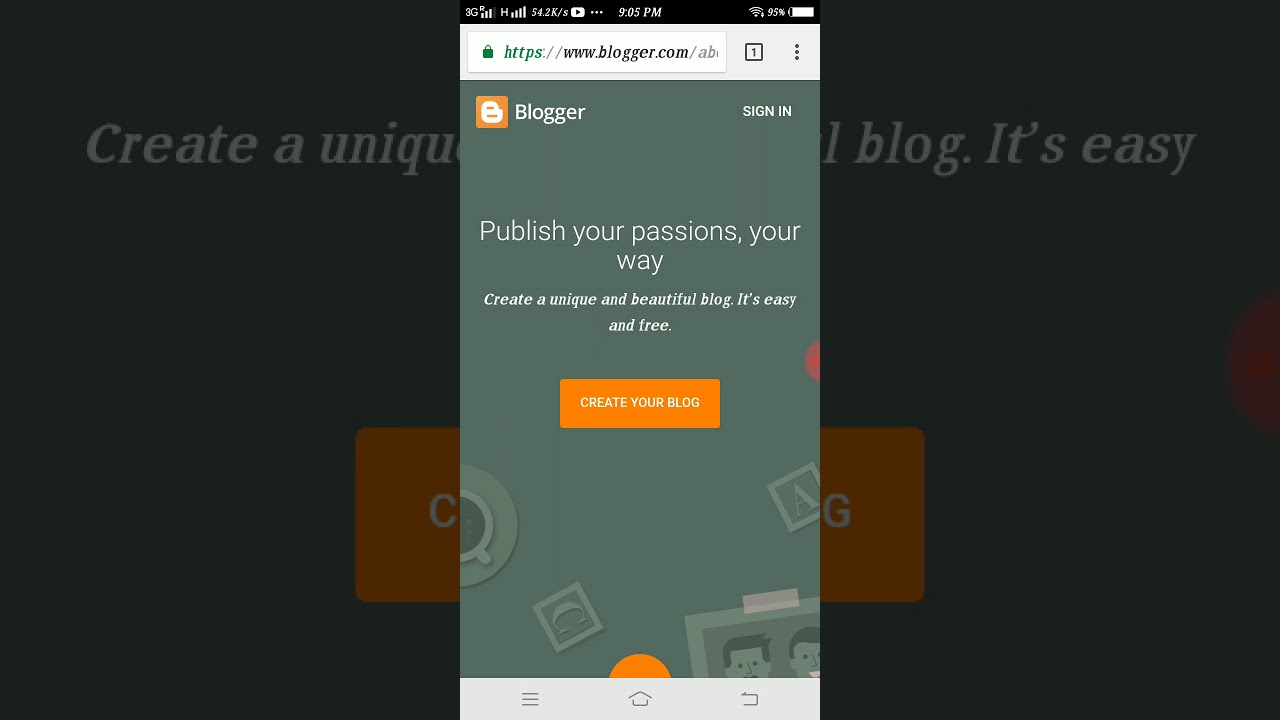 How to create a blog for beginers ( malayalam) - YouTube