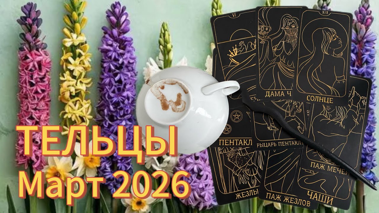 Прогноз🌱ТЕЛЬЦЫ Март 2026